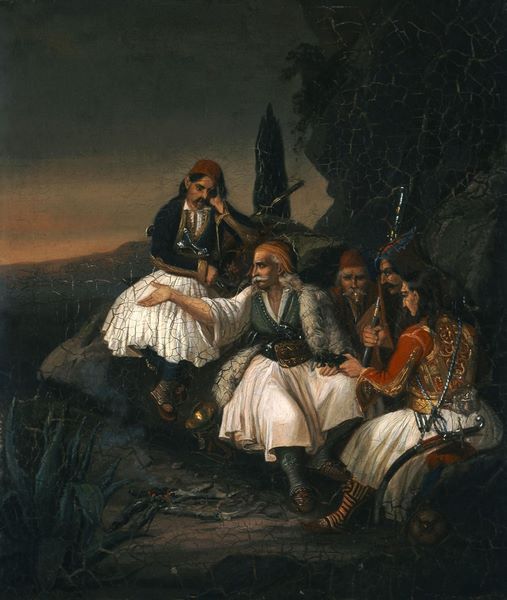 Πολεμικό συμβούλιο, έργο Θεοδώρου Βρυζάκη, Εθνική Παινακοθήκη